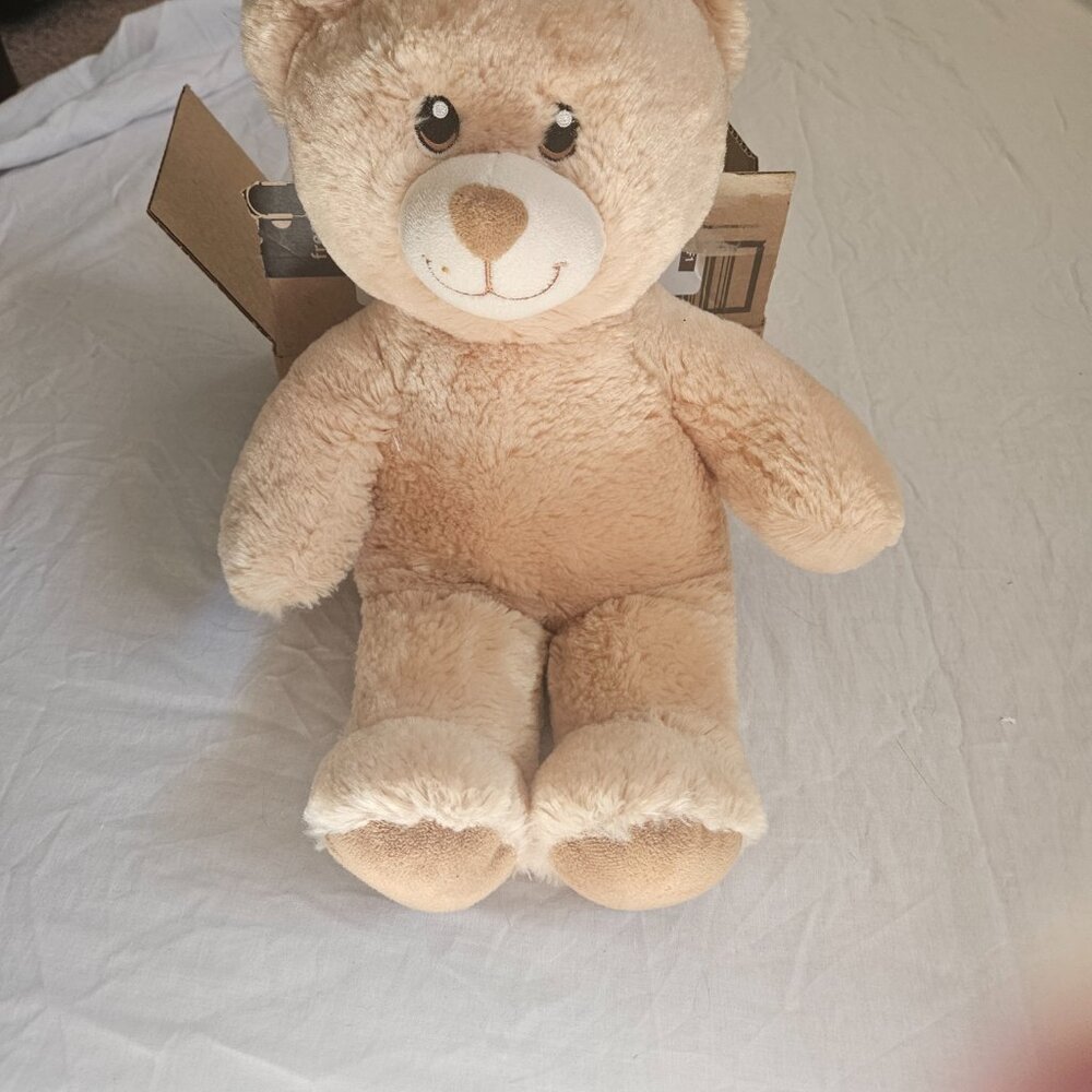 Build A Bear Lil Cub Teddy Bear BAB Stuffed Plush Lil Cub Beige